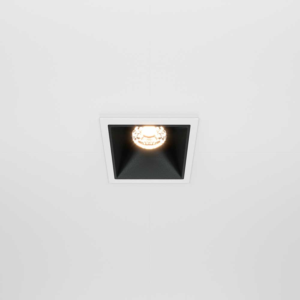 Встраиваемый светильник Maytoni Alfa LED DL043-01-10W3K-SQ-WB