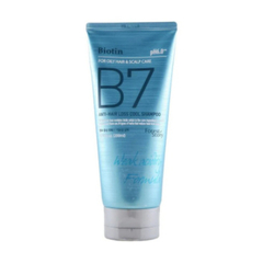 Welcos Forest Story B7 Anti-Hair Loss Cool Shampoo шампунь охлаждающий для жирных волос против выпадения с биотином