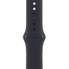 Apple Watch Series 7 GPS, 45mm Midnight Aluminium Case with Midnight Sport Band - Regular (MKN53GK/A)