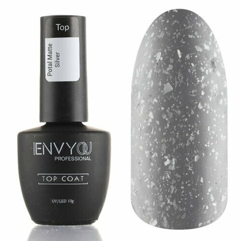 Топ матовый I ENVY YOU Potal Matte Silver 10мл