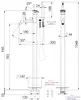 Remer CH08XV Смеситель для ванны Chrono CH08XV, сталь, шт
