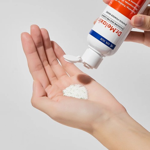 Пенка для лица в виде пудры энзимная с экзосомами DR. MELAXIN