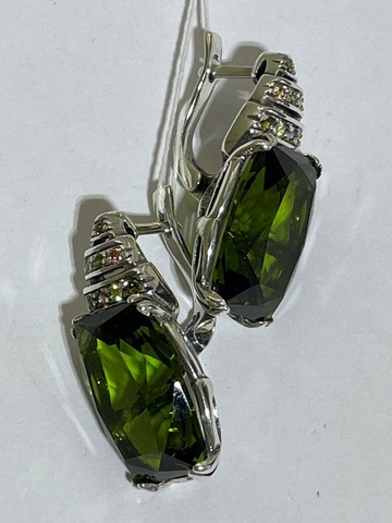 Диоген (серьги из серебра)