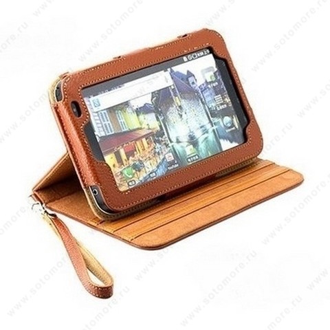 Чехол-книжка Yoobao для Samsung Galaxy Tab P1000 - Yoobao Magic Leather Case Brown