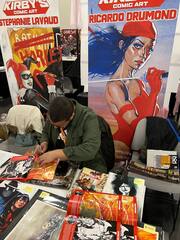 Kirby's Comic Art Team Catalogure (NYCC 2022) (с автографами Alex Maleev и других)