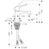 Смеситель для раковины Axor Citterio M 34016000