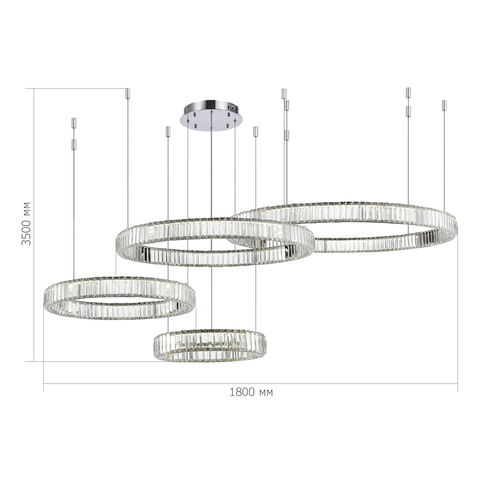 Люстра подвесная ST Luce Tivoli SL1622.103.04