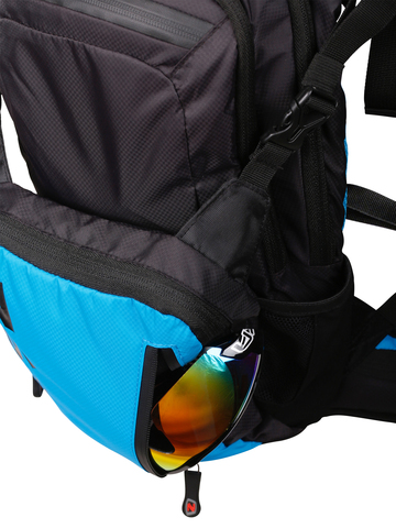 Картинка рюкзак велосипедный Zefal Hydro Enduro Bag black/blue - 10