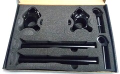 Клипоны  для мотоцикла 43 мм черные