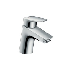 Смеситель для раковины однорычажный с донным клапаном Hansgrohe Logis 71075000 фото