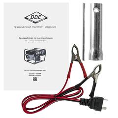 Генератор бензиновый DDE GG3300 (1ф ном/макс.  2,6/3,0 кВт, UP170, т/бак 15л, ручн./стартер, 46,5кг) (Арт. GG3300.)