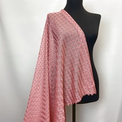 Ткань трикотаж Missoni  розовый цвет 3143