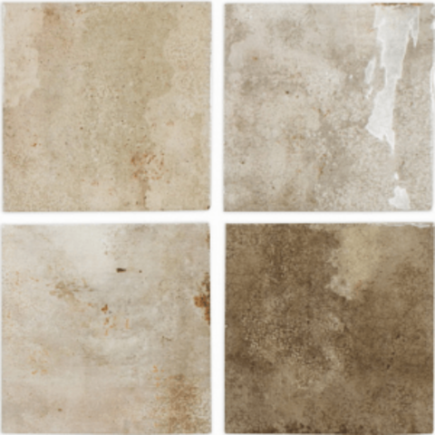 DNA Tiles Enamel SQUARE TRUFFLE 12.5x12.5