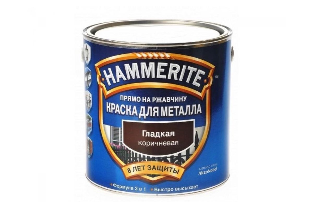 Эмаль по ржавчине Hammerite