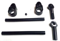 Клипоны  для мотоцикла 43 мм черные