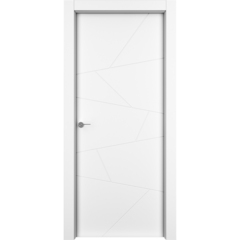 Купить Межкомнатная дверь эмаль Энигма белая глухая