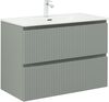 Aquanet 335435 Тумба Джейн 90 (Flat) цв.мисти грин (335435)