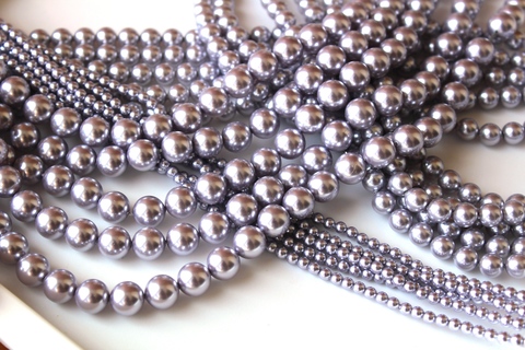 Жемчуг 6 мм Сваровски Lavender