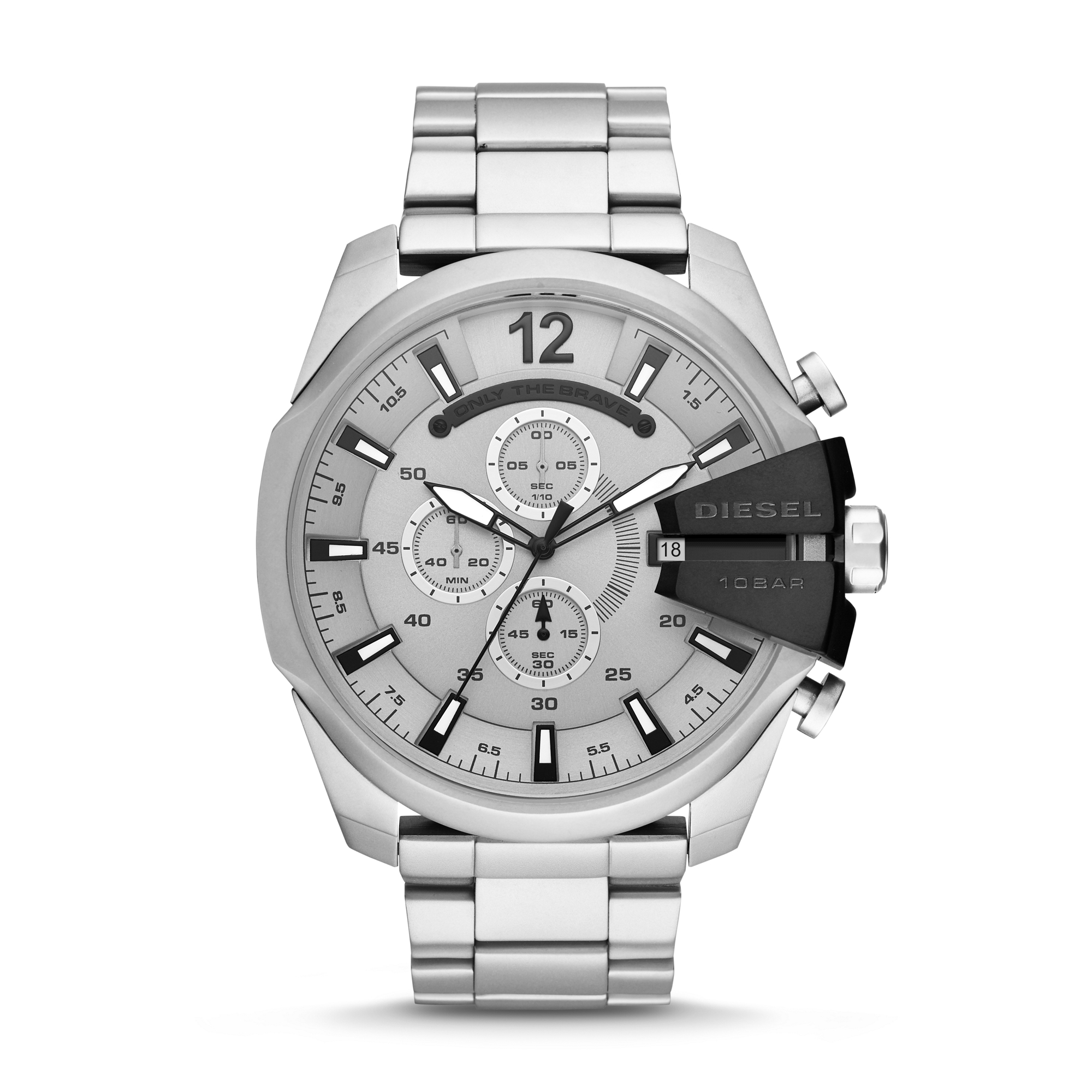 diesel big daddy chronograph watch