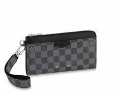 Бумажник Louis Vuitton Zippy Dragonne темно-серый