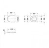 Duravit 0063890000 Сиденье для унитаза, Duravit, Starck 3, шгв 370*410*30, цвет-белый (аналог 0063890094)
