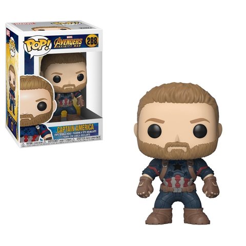 Captain America. Avengers Infinity War Funko Pop! Marvel Vinyl Figure || Капитан Америка. Война Бесконечности