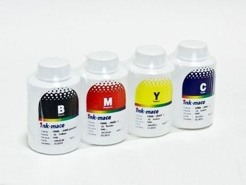 Чернила водные Ink-Mate EIM-801 для Epson L100/L200 DYE CMYK комплект 4 цвета по 70 мл.