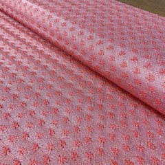 Ткань трикотаж Missoni  розовый цвет 3143