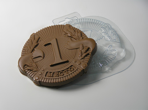 Форма пластиковая для шоколада «Медаль»