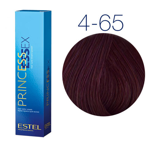 Estel Professional Princess Essex 4-65 (Шатен фиолетово-красный (Дикая вишня)) - Крем-краска для волос