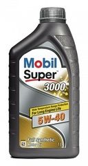 Синтетическое моторное масло MOBIL Super 3000 X1 Diesel 5W-40 1 л