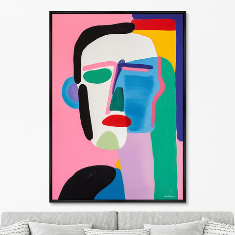 ArtNoMore - Репродукция картины на холсте The Mask collection, No 6, 2024г.