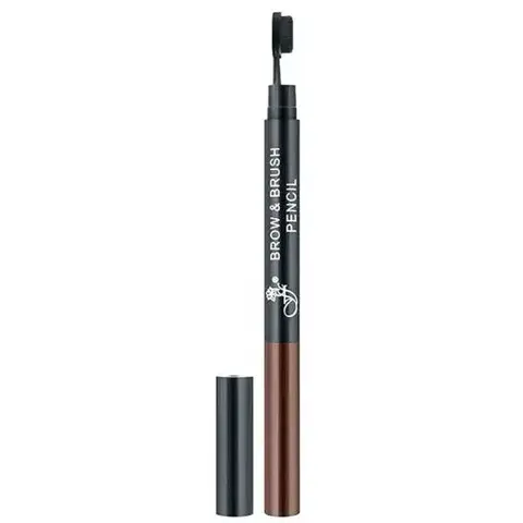 FFleur  карандаш BR152 для бровей с щеточкой  BROWN
