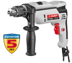 ЗУБР 710 Вт, 13 мм, ударная дрель (ДУ-710 ЭРМ2)