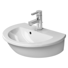 Duravit Darling New Раковина для рук с перел., с 1 отв. под смес., 470x345мм, Цвет: Белый 731470000 фото