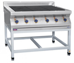 Плита электрическая шестиконфорочная Abat ЭПК-67П на подставке