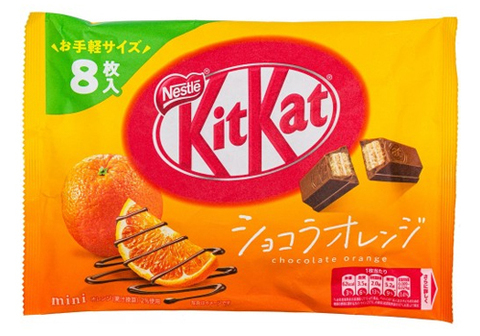 Японский Кит-Кат с цедрой апельсина, 81.2г