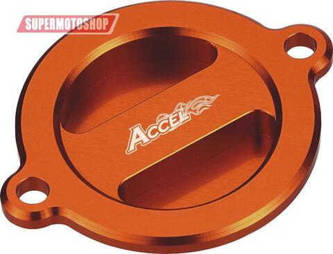 OFC-03 Крышка масляного фильтра KTM EXC450/500 12-14, SX-F450 13-14, SMR450 13-14, оранжевый
