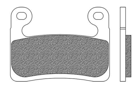 FD0540SP Тормозные колодки дисковые мото ROAD TT Pro SINTERED (FDB2321. 107A48611)  NEWFREN