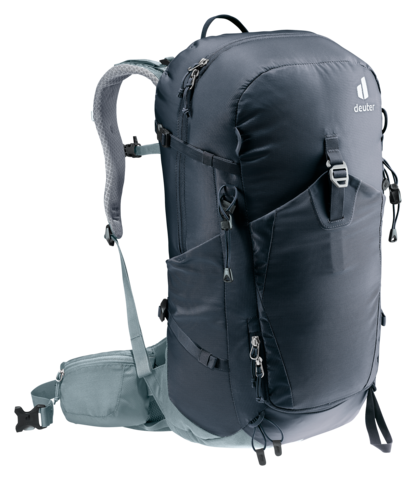 Картинка рюкзак туристический Deuter Trail Pro 33 Black-Shale - 5