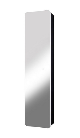 Зеркало-шкаф с подсветкой ART&MAX LECCE AM-Lec-360-1560-1D-DS-F-Nero
