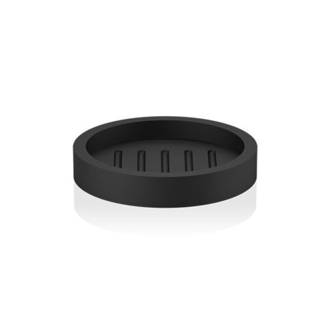 Decor Walther 0973460 Decor Walther Black Stone SA Мыльница настольная, цвет: черный матовый