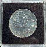 K16196 1966 Чехословакия 10 крон, 1100 лет Великой Моравии