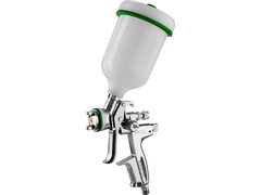 KRAFTOOL JETA 4000, HVLP, 1.3 мм, пневматический краскопульт с верхним бачком (06555-1.3)