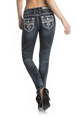 Rock Revival | Джинсы женские PILAR S201 SKINNY RP2513S201 сзади