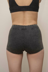 Боксеры с трикотажной окантовкой из вареного трикотажа