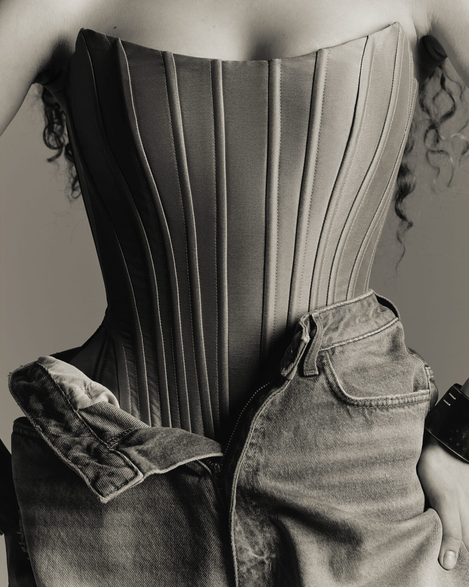 Корсет с бочками