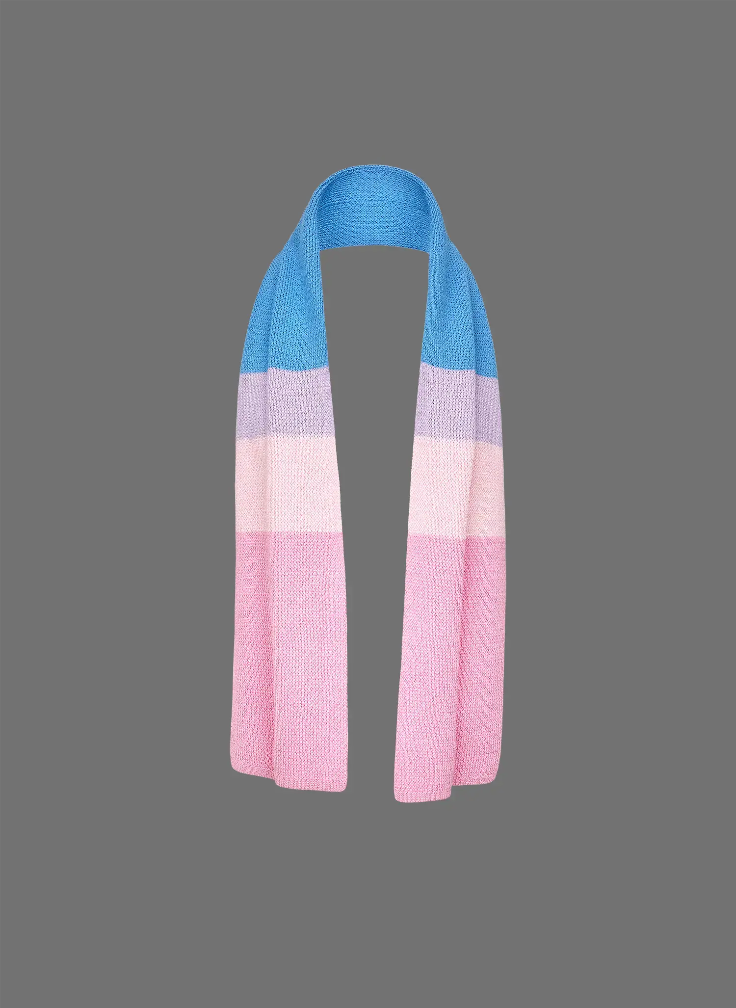 Шарф «Цветной полосатик»