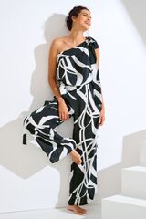 Брюки женские пляжные LISCA HONOLULU 049577 | Черно-белый