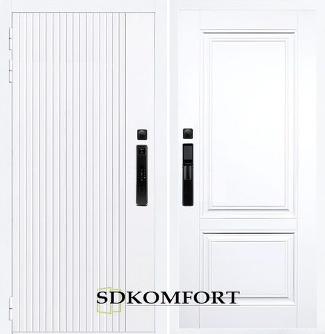 Белый матовый